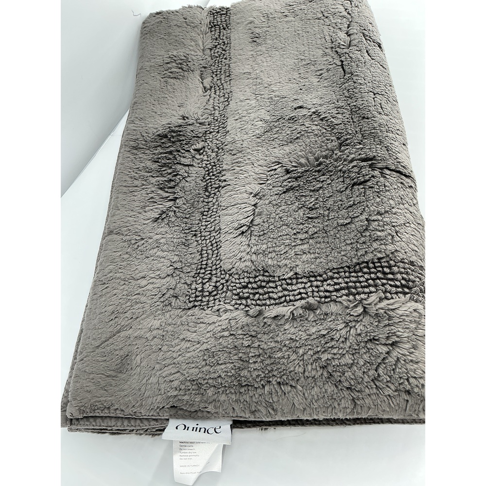 Turkish Cotton Non-Slip Bath Rug - Picture 1 of 3